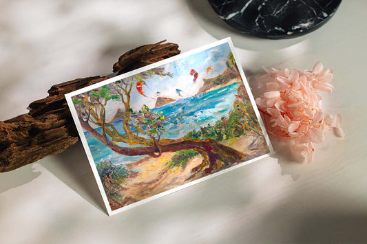 Popular Hawaii souvenir - postcards and posters