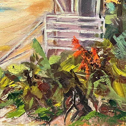 Tropical beach  - Kailua Collection -  Oil painting - Wall art  landscape