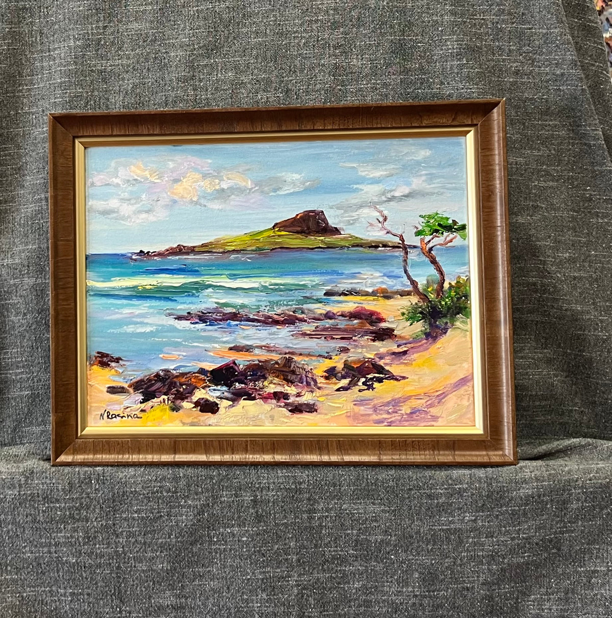 Echoes of Oahu - Original Oil Painting - Hawaiian Coastal Landscape