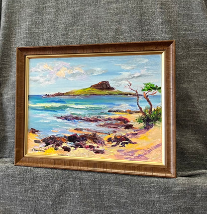 Echoes of Oahu - Original Oil Painting - Hawaiian Coastal Landscape