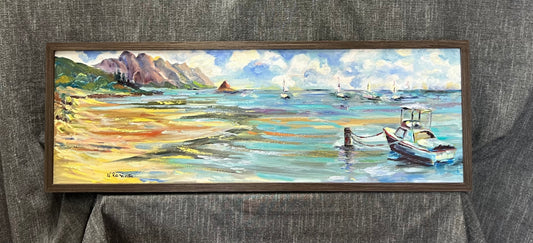 Harbor Dreams - Kaneohe Collection - Oil Paintings on Hawaiian landscapes