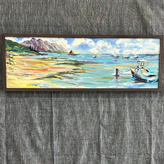Harbor Dreams - Kaneohe Collection - Oil Paintings on Hawaiian landscapes